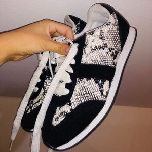 Beautiful animal print shoes. NEVER WORN!